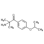 CAS 登录号：946167-58-4， 2-氨基-1-(4-异丙氧基苯基)-2-甲基-1-丙酮