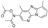 CAS 登录号：94617-26-2， 3-(N-乙酰氧基-N-乙酰基氨基)-4,6-二甲基二吡啶并[1,2-a-3',2'-d]咪唑