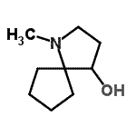 CAS#: 94624-90-5, 1-Methyl-1-azaspiro[4.4]nonan-4-ol