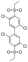 CAS#: 94659-41-3, 4,4'-Bis(Ethylsulfonyl)-2,2',5,5'-Tetrachlorobiphenyl