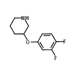 CAS#: 946714-62-1, 3-(3,4-Difluorophenoxy)piperidine