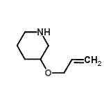 CAS#: 946758-97-0, 3-(Allyloxy)piperidine