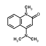 CAS#: 947-70-6, 4-(Dimethylamino)-1-methyl-2(1H)-quinolinone