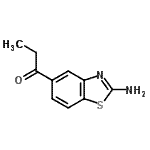 CAS#: 94704-09-3, 1-(2-Amino-1,3-benzothiazol-5-yl)-1-propanone