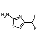CAS#: 947179-20-6, 4-(Difluoromethyl)-1,3-thiazol-2-amine