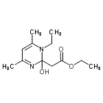 CAS#: 947322-84-1, Ethyl (1-ethyl-2-hydroxy-4,6-dimethyl-1,2-dihydro-2-pyrimidinyl)acetate