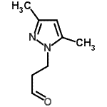 CAS#: 947404-89-9, 3-(3,5-Dimethyl-1H-pyrazol-1-yl)propanal
