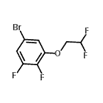 CAS#: 947534-37-4, 5-Bromo-1-(2,2-difluoroethoxy)-2,3-difluorobenzene