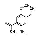 CAS#: 947691-67-0, 1-(2-Amino-4-ethyl-5-methoxyphenyl)ethanone