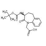 CAS 登录号：94793-95-0， [(3S)-3-({[(2-甲基-2-丙基)氧基]羰基}氨基)-2-氧代-2,3,4,5-四氢-1H-1-苯并氮杂卓-1-基]乙酸