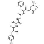 CAS 登录号：94825-57-7， 酪氨酰丙氨酰甘氨酰苯丙氨酰亮氨酸