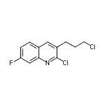 CAS#: 948290-17-3, 2-Chloro-3-(3-chloropropyl)-7-fluoroquinoline