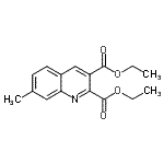 CAS#: 948291-10-9, Diethyl 7-methyl-2,3-quinolinedicarboxylate