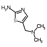CAS#: 948572-68-7, 5-[(Dimethylamino)methyl]-1,3-thiazol-2-amine