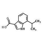CAS#: 948581-63-3, 7-Isopropyl-1H-indole-3-carboxylic acid