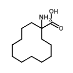 CAS#: 950-29-8, 1-Aminocyclododecanecarboxylic acid
