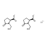 CAS#: 95008-97-2, barium(+2) cation; (2S)-1-(hydroxymethyl)-5-oxo-pyrrolidine-2-carboxylate