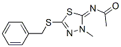CAS#: 95046-30-3, N-[3-Methyl-5-[(Phenylmethyl)Thio]-1,3,4-Thiadiazol-2(3H)-Ylidene]Acetamide