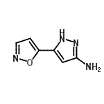 CAS#: 950738-86-0, 5-(1,2-Oxazol-5-yl)-1H-pyrazol-3-amine