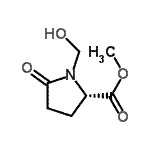 CAS#: 95083-42-4, Methyl 1-(hydroxymethyl)-5-oxo-L-prolinate