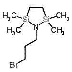 CAS#: 95091-93-3, 1-(3-Bromopropyl)-2,2,5,5-Tetramethyl-1-Aza-2,5-Disilacyclopentane