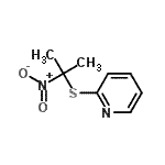 CAS#: 95106-85-7, 2-[(2-Nitro-2-propanyl)sulfanyl]pyridine