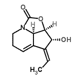 CAS#: 95119-34-9, (2aR,3R,4E,7bR)-4-Ethylidene-3-hydroxy-2a,3,4,6,7,7b-hexahydro-2-oxa-7a-azacyclopenta[cd]inden-1-one