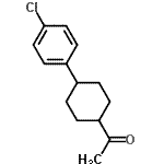 CAS 登录号：95233-36-6， 1-[4-(4-氯苯基)环己基]乙酮