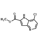CAS#: 952800-36-1, Methyl 7-chloro-1H-pyrrolo[3,2-b]pyridine-2-carboxylate