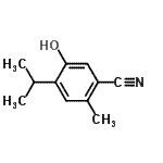CAS 登录号：95295-93-5， 5-羟基-4-异丙基-2-甲基苯甲腈