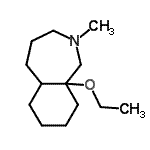 CAS#: 95296-83-6, 9a-Ethoxy-2-methyldecahydro-1H-2-benzazepine