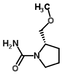 CAS 登录号：95312-82-6， (2S)-2-(甲氧基甲基)-1-吡咯烷甲酰胺
