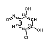 CAS#: 953390-33-5, 4-Chloro-6-nitroso-1,3-(<sup>13</sup>C<sub>6</sub>)benzenediol