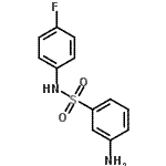 CAS 登录号：953717-92-5， 3-氨基-N-(4-氟苯基)苯磺酰胺