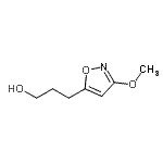 CAS#: 95406-76-1, 3-(3-Methoxy-1,2-oxazol-5-yl)-1-propanol