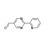 CAS#: 954226-94-9, 2-(2-Pyridinyl)-5-pyrimidinecarbaldehyde