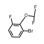 CAS 登录号：954235-98-4， 1-溴-2-(二氟甲氧基)-3-氟苯
