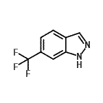 CAS#: 954239-22-6, 6-(Trifluoromethyl)-1H-indazole