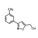 CAS 登录号：954240-06-3， [3-(3-甲基苯基)-1,2-恶唑-5-基]甲醇