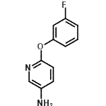 CAS 登录号：954252-97-2， 6-(3-氟苯氧基)-3-吡啶胺