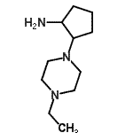 CAS#: 954272-02-7, 2-(4-Ethyl-1-piperazinyl)cyclopentanamine