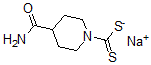 CAS 登录号：95480-31-2， 4-氨基甲酰哌啶-1-二硫代甲酸钠