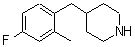 CAS#: 955287-76-0, 4-(4-Fluoro-2-methylbenzyl)piperidine