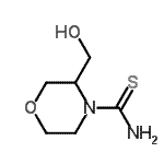 CAS#: 955399-48-1, 3-(Hydroxymethyl)-4-morpholinecarbothioamide