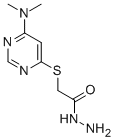 CAS 登录号：95546-89-7， (6-二甲基氨基嘧啶-4-基硫代)乙酰肼