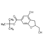 CAS#: 955885-88-8, tert-butyl 4-hydroxy-2-(hydroxymethyl)-2,3-dihydrobenzofuran-6-carboxylate