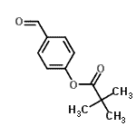 CAS#: 95592-67-9, 4-Formylphenyl pivalate