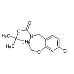 CAS#: 956434-30-3, tert-butyl 8-chloro-3,5-dihydro-2H-pyrido[3,2-f][1,4]oxazepine-4-carboxylate