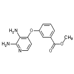 CAS#: 956489-10-4, Methyl 3-[(2,3-diamino-4-pyridinyl)oxy]benzoate