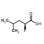 CAS#: 956931-72-9, (2S)-2-Fluoro-4-methylpentanoic acid